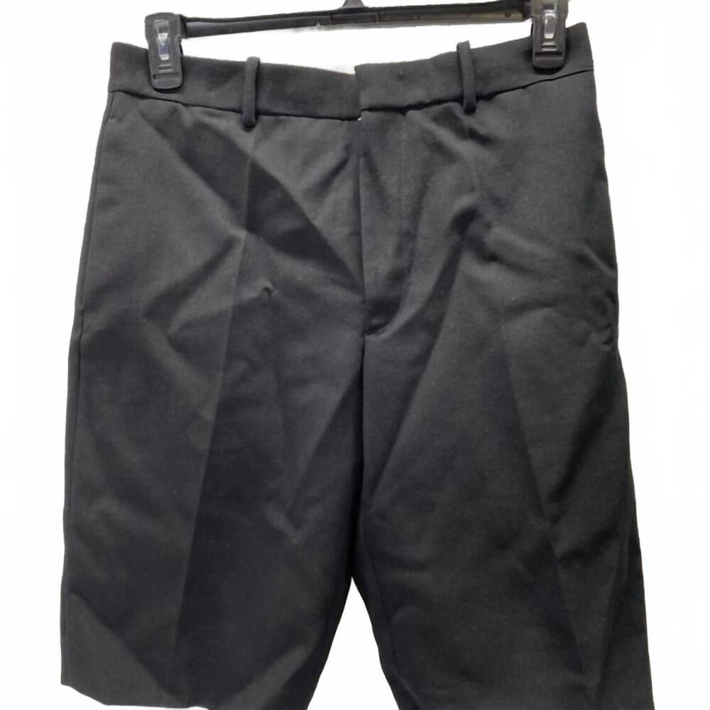 NEW JIL SANDER men’s wool bermuda shorts in black